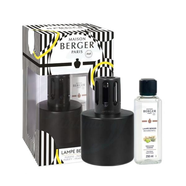 Maison Berger - Cofanetto Illusion Pure Noire con Terre Sauvage 250ml