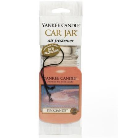 Car Jar Pink Sands