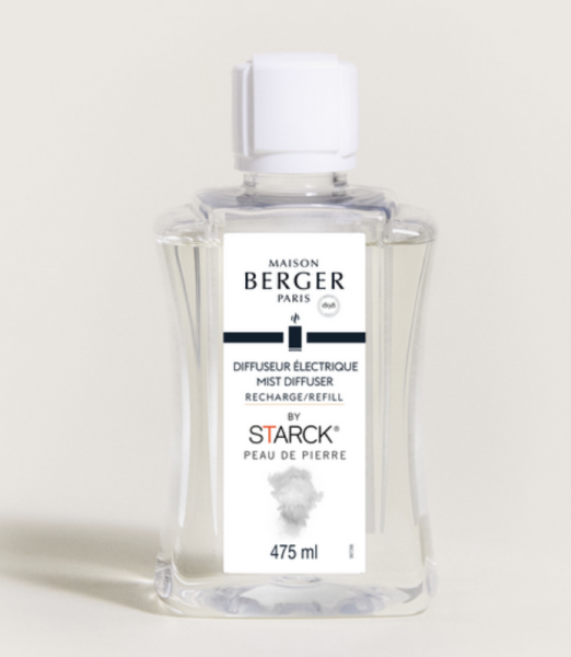 Maison Berger - Ricarica PEAU DE PIERRE - STARCK 475ml per Diffusore Elettrico