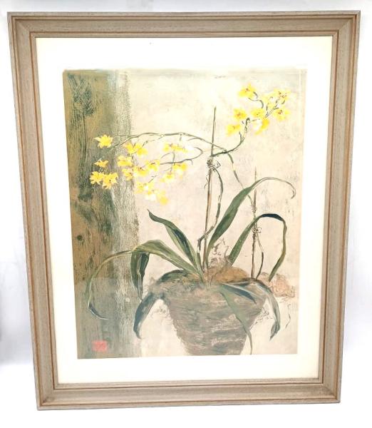 Quadro Francese Orchidea Oncidium